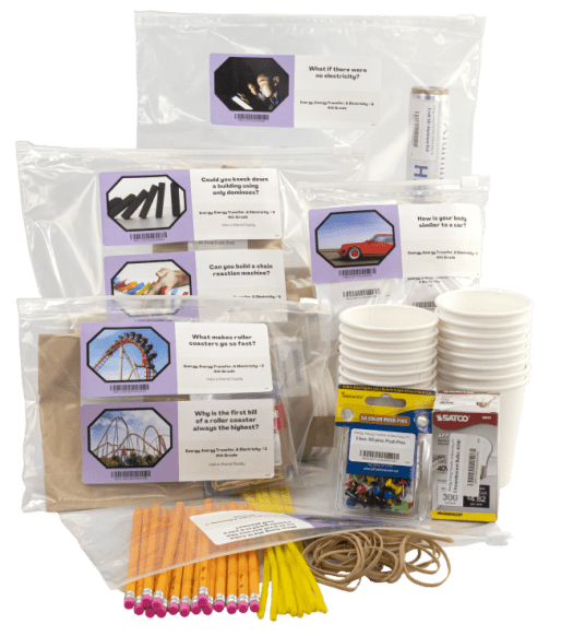 Pack box with drawers open